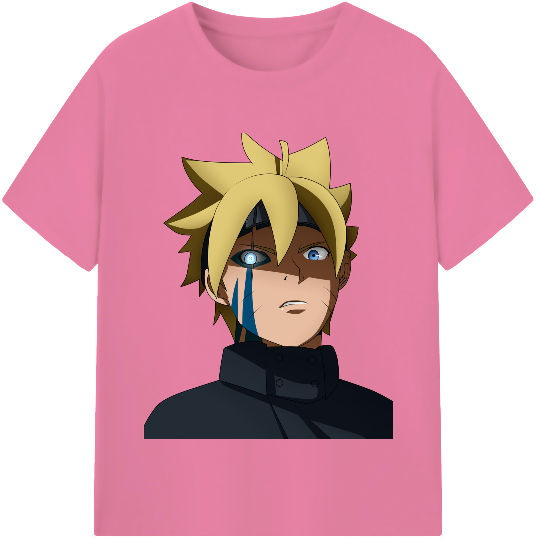 （画像用） NARUTO -ナルト- うずまき ボルト Uzumaki Boruto 綿100％半袖Tシャツ（フロントプリント）